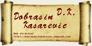 Dobrašin Kašarević vizit kartica